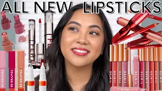 RATING NEW LIP PRODUCTS 2023 | REVIEW + SWATCHES