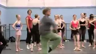 Baryshnikov lesson in New York City Ballet (2003)