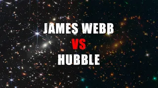 James Webb vs Hubble: ¿cómo ve cada telescopio la misma imagen? | #jameswebbspacetelescope