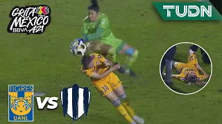 ¡BRUTAL! ‘Atropellan’ a Katykiller | Tigres 0-0 Rayadas | Grita México BBVA Femenil 2021 Final |TUDN