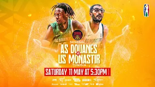 US Monastir (Tunisia) v AS Douanes (Senegal) - #BAL4 - Full Game - Sahara Conference