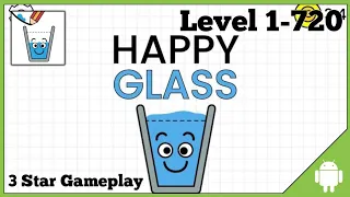 Happy Glass Full Gameplay Walkthrough Android 3 Star(Level 1-720)