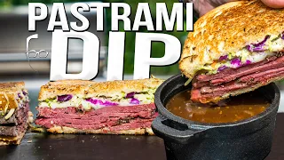 PASTRAMI FRENCH DIP SANDWICH | SAM THE COOKING GUY 4K