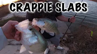 SLAB CRAPPIE in a PRIVATE pond?!