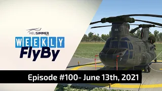 We reviewed the X-Trident CH-47D Chinook for X-Plane  and other news - Weekly FlyBy 100