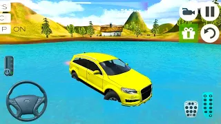 Yellow Extreme SUV Simulator - Driving On 3 Locations - Android Gameplay