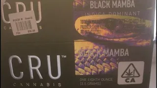 Strain review CRU black mamba