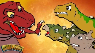 Best Dino Songs #1 | Dinosaur Battles and More Dinosaur Songs from Dinostory by Howdytoons