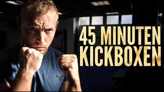 45 Minuten Kickbox Workout | Training für daheim zum Mitmachen | Bodyweight Übungen