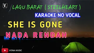 She's gone steelheart karaoke lirik - Nada rendah