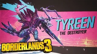 BORDERLANDS 3 Final Boss Fight - Borderlands 3 Tyreen The Destroyer Boss Fight (#Borderlands3)