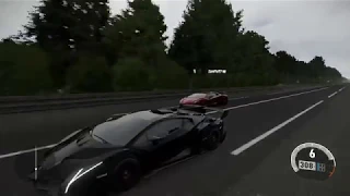 Forza 7 Drag race: Lamborghini Veneno vs Aventador SV