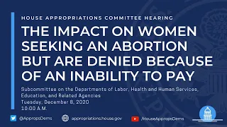 The Impact on Women Seeking an Abortion but are Denied Because of an Inability to Pay -EventID=11109