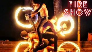 Fire Show | Roadside Fire Show | Ao Nang Karabi | Thailand