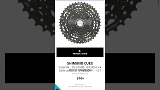 CUES Nuevo sistema de cambios de shimano