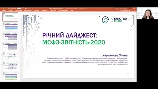 Відео-анонс "Річний дайджест: МСФЗ-звітність-2020