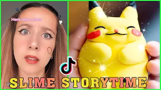 🍀 Text To Speech 🍀 ASMR Satisfying Slime @Amara Chehade | POVs Tiktok Compilations 2023 #147