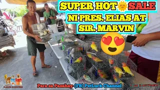 LOVEBIRDS SUPER HOT SALE NI PRES. ELIAS AT SIR. MARVIN