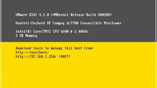 ESXi Host Inistialization and shutdown