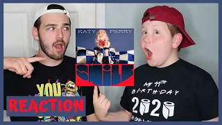 Katy Perry - Smile | REACTION (with my 10 year old brother)