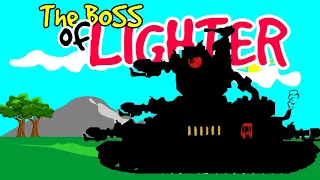 How To Draw Cartoon Tank The Boss of Lighter | HomeAnimation Fans - Cartoons About Tanks