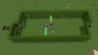 Cách làm máy FARM tre tự động Minecraft