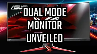 ASUS ROG Announces Worlds First DUAL MODE Monitor - 4K/240Hz and HD/480Hz MODE