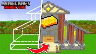 I Built a GOLD FACTORY in Minecraft Hardcore! (Hindi)