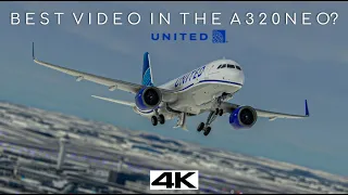 My Best Video in the A320neo? | ULTRA REALISM | United A32NX 4K | ORD - JFK (Part 1)