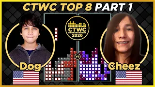 2020 CTWC - TETRIS Top 8 - Dog vs. Cheez - TETRIS WORLD CHAMPIONSHIP!