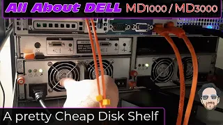 All About The Dell MD1000 MD3000 Disk Shelf - Cheap #Chia JBOD Storage Option