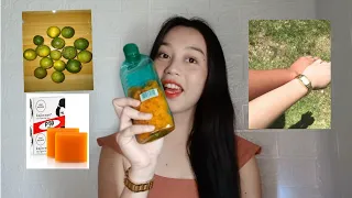 PAANO PUMUTI NG MABILIS GAMIT ANG KOJIE SAN AT CALAMANSI | KOJIC SOAP + CALAMANSI | LV VLOGSSS