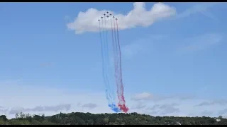 Démonstration de la Patrouille de France 2018