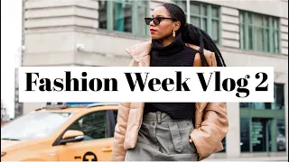 VLOG: COME TO NEW YORK FASHION WEEK WITH ME | PART 2 | MONROE STEELE