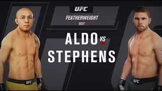 UFC 3 Gameplay - Aldo Vs. Stephens
