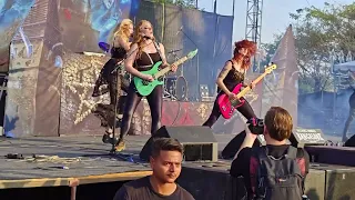 Burning Witches - Unleash the Beast/Wings of Steel (Live at Bangalore Open Air 2024)