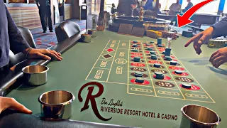 My Lucky # Came Just In Time at Don Laughlin's Riverside Casino Roulette Table.