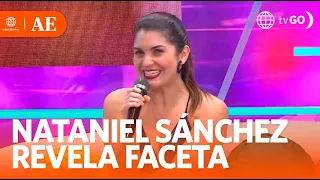 Nataniel Sánchez reveals her new role as a singer | América Espectáculos (TODAY)