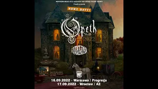 Opeth - Live at Progresja in Warsaw, Poland 16.09.2022