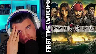 FIRST TIME WATCHING Pirates of the Caribbean 4 One Stranger Tides Movie Reaction