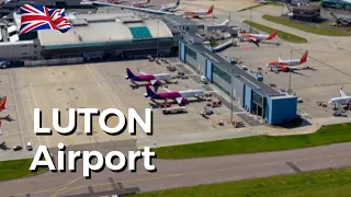 LONDON LUTON AIRPORT TODAY | Departures | Security Checks | Duty Free | Tarmac in 4K