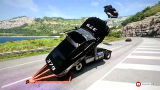 Intense Police Chase  | Car crash | High-Speed Crashes Compilation 2 BeamNG.drive Chaos