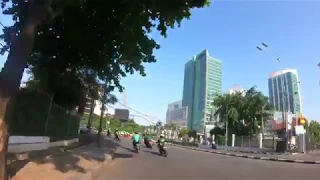 Gopro Hero 7 With Motorcycle stability and performs test Jl Sudirman Jakarta Part 2