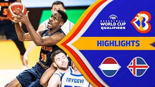 Netherlands - Iceland | Highlights - #FIBAWC 2023 Qualifiers