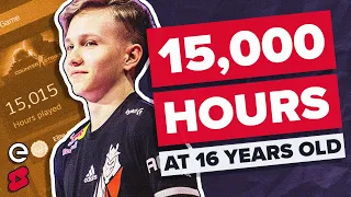 M0nesy has 15,000 hours in CS:GO at 16 years old...