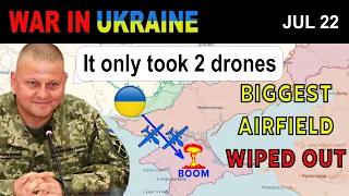 22 Jul: Ukrainians DESTROY CRIMEAN SUPPLIES OF AMMO | War in Ukraine Explained