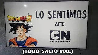 EL DIA que CARTOON NETWORK HIZO un DESASTRE en el ESTRENO de DRAGON BALL SUPER (salió mal)