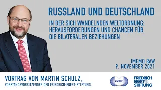 Die deutsch-russischen Beziehungen in einer sich wandelnden Weltordnung: Chancen und Herausforderung