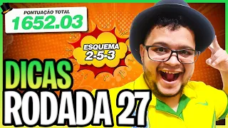 CHEGOU!!🔥 TIME OFICIAL PARA A RODADA 27 DO CARTOLA FC 2021 | A MITADA VEM!✅