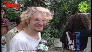 Layne Staley do Alice in Chains em São Paulo - 14.01.1993